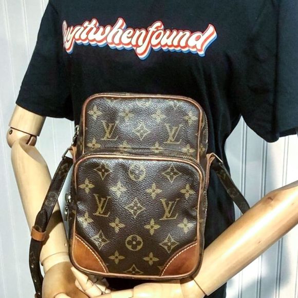 LOUIS VUITTON Amazon Monogram Messenger Crossbody Shoulder Bag Authentic TH0974 - Picture 14 of 17